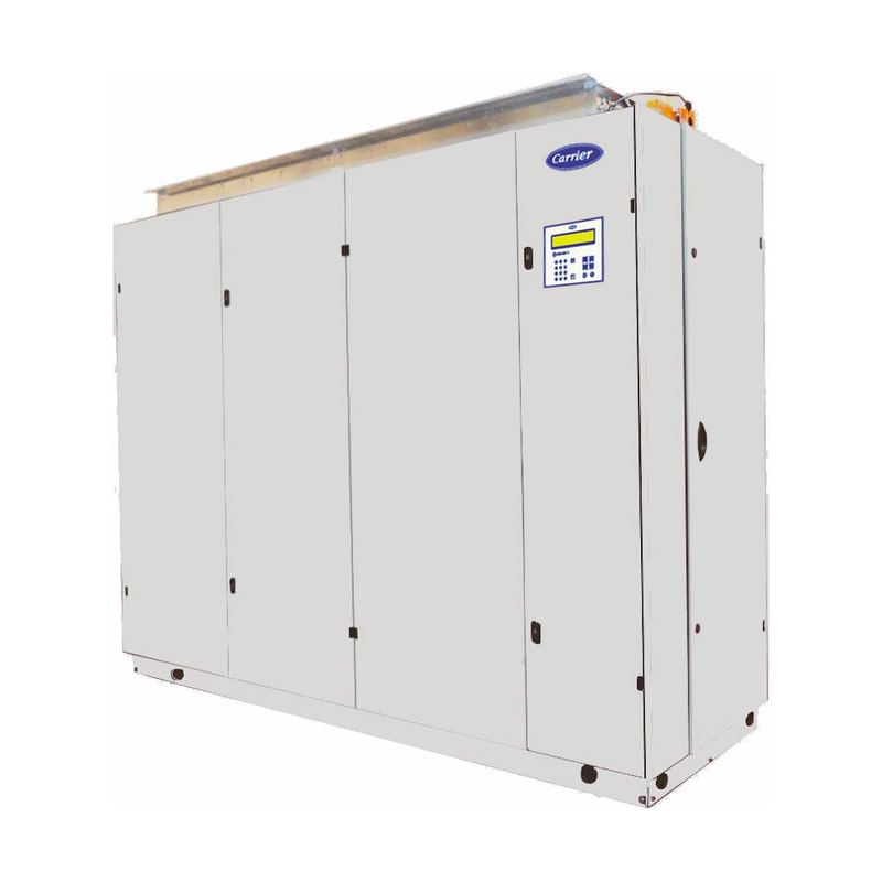 Armoire de climatisation Carrier, sur fond blanc